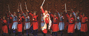 Russian Ballet performing at the Queensborough Performing Arts Center
