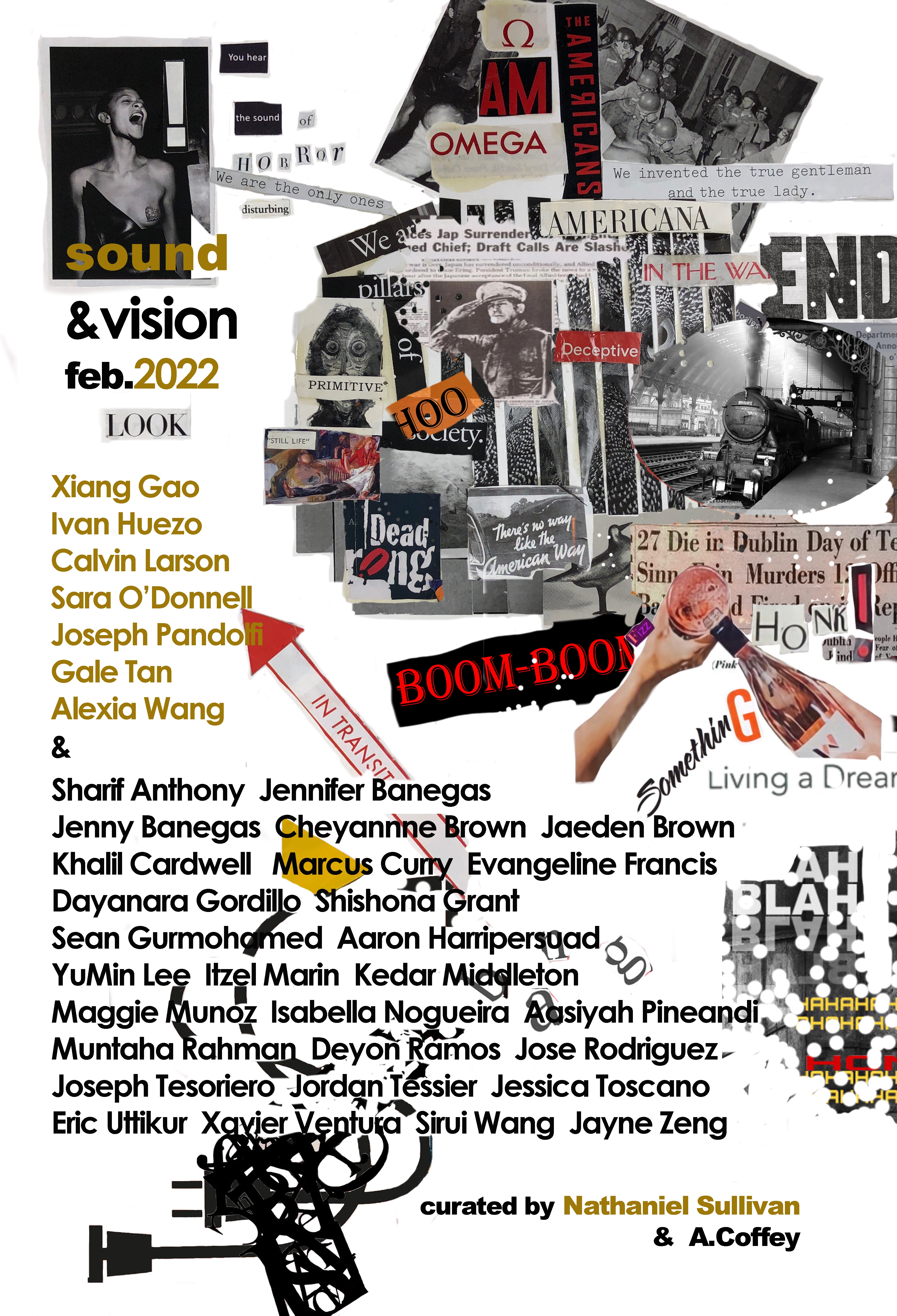 sound & vision poster