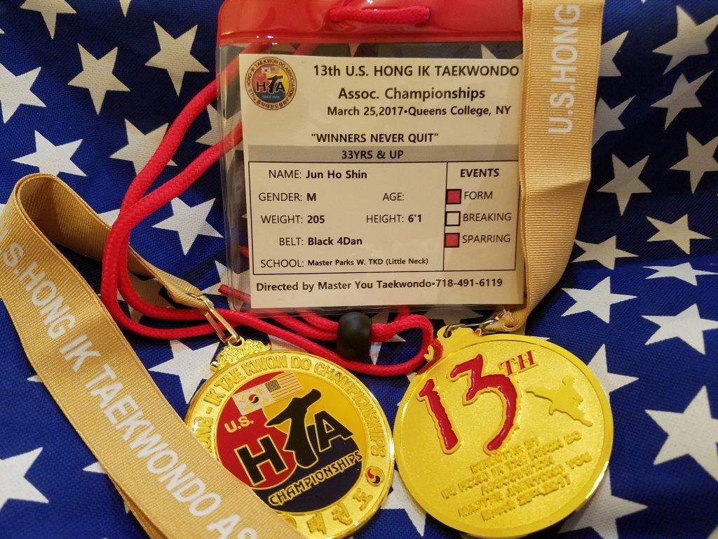 13th U.S. Hong IK Tae Kwon Do Association Championships badge