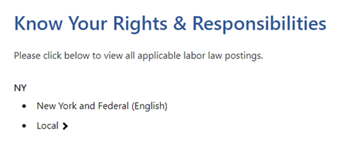 know your rights and responsibilities