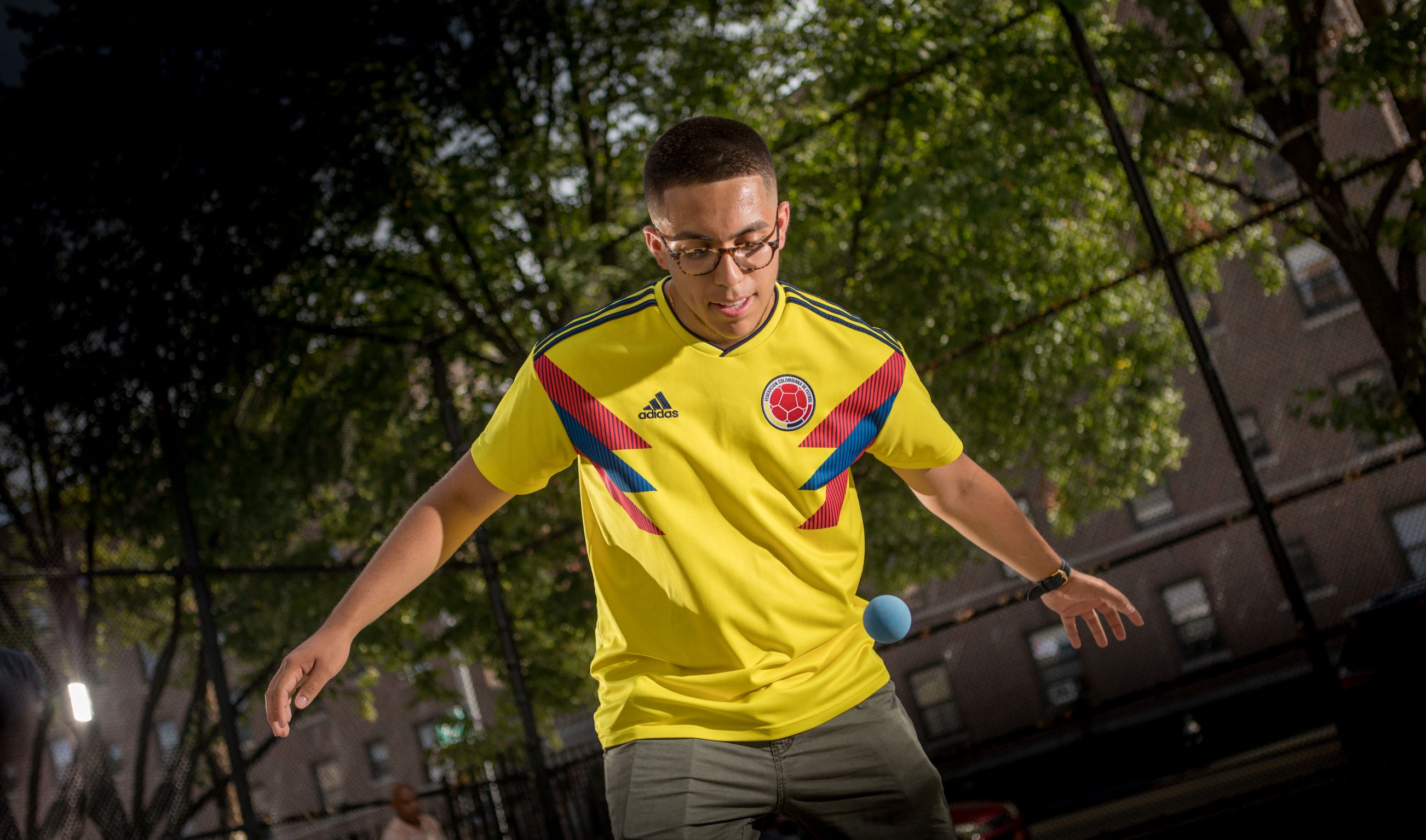 Julio Salas developed his drive and determination to do better on New York City handball courts.