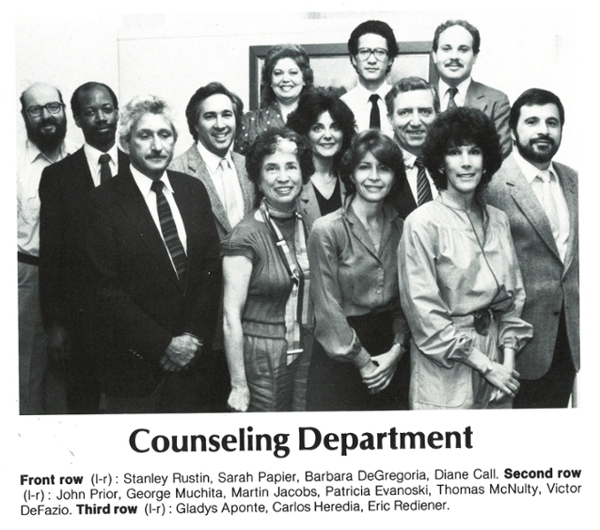 Dr. Diane B. Call, a member of the Counseling Department here at Queensborough Community College